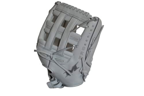 Miken | PRO SERIES Slowpitch Softball Glove | 13' | White | RHT - Image 4