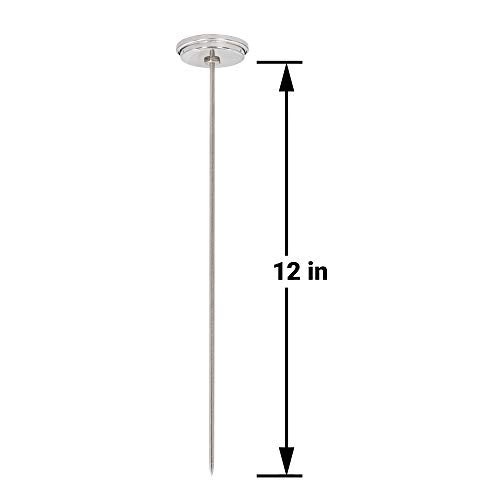 Reotemp K83B1 12 Inch Soil & Compost Thermometer with Digital Composting Guide, 32-178 Fahrenheit and Celsius - Image 2