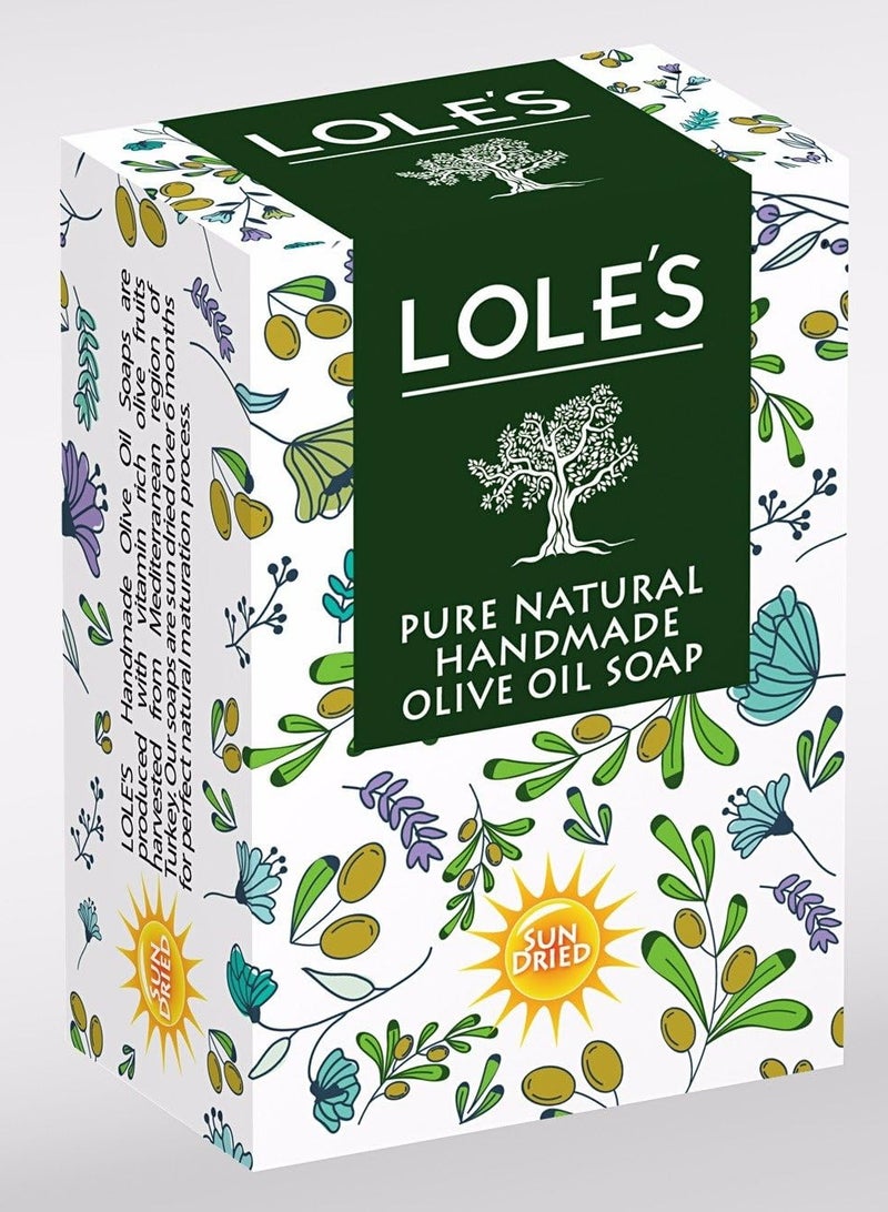 Lole's Sun Dried Olive Oil Natural Hand made Soap, 200g - Image 3