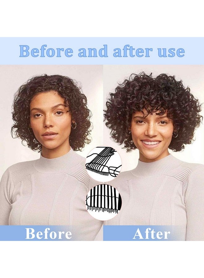 ستارت مايكرز فرشاة شعر بفتحات تهوية من ستارت ميكرز، فرشاة فك تشابك الشعر المجعد والكثيف والمستقيم، فرشاة شعر جافة ورطبة لفك التشابك والتصفيف وتحديد وتشكيل الشعر، فرشاة شعر للنساء والرجال (زرقاء) - Image 4