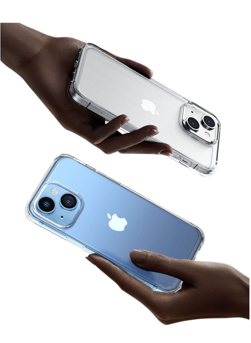 إيف iPhone 15 Case Cover Cloy Back Air Cushion Soft Silicone Silicproof Froofcroof Anticratch Stratch Pumper Shell Corner iPhone 15 - Image 2