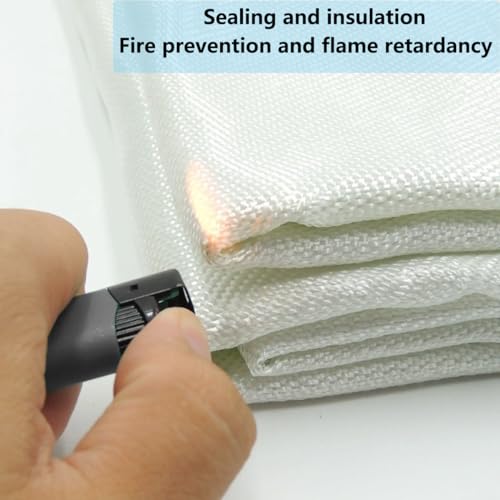 Caliwill Fiberglass Cloth Plain Weave Fiberglass Mat Woven Fiberglass Sheet 1.5oz for Boat RC Plane Auto Surfboard Tub Pool Repair - Image 4