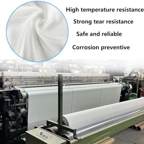 Caliwill Fiberglass Cloth Plain Weave Fiberglass Mat Woven Fiberglass Sheet 1.5oz for Boat RC Plane Auto Surfboard Tub Pool Repair - Image 5