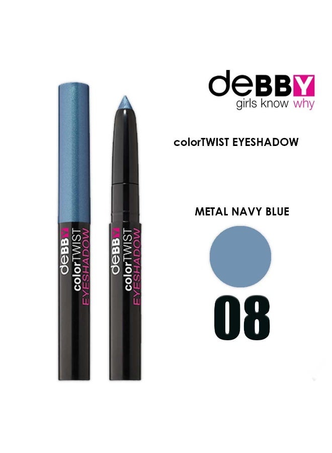 DEBBY COLORTWIST EYESHADOW 08 NAVY BLUE - Image 1