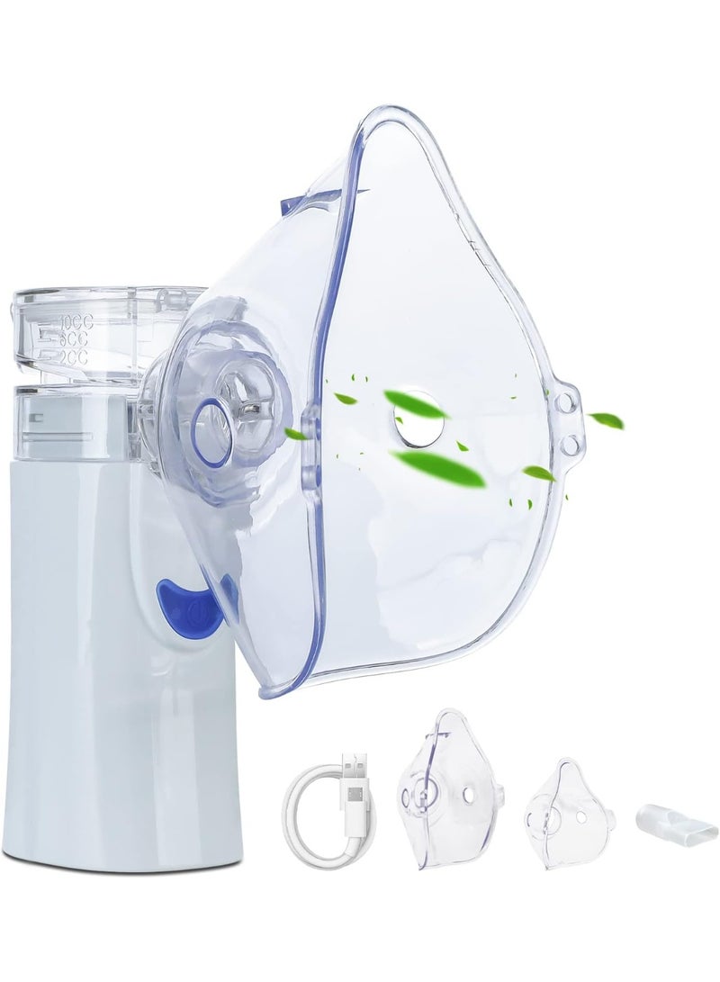 Vibo Portable Inhaler for Adults & Kids – Quiet & Easy-to-Use Nebulizer with Mouthpiece & Masks for Daily Relief - Image 1