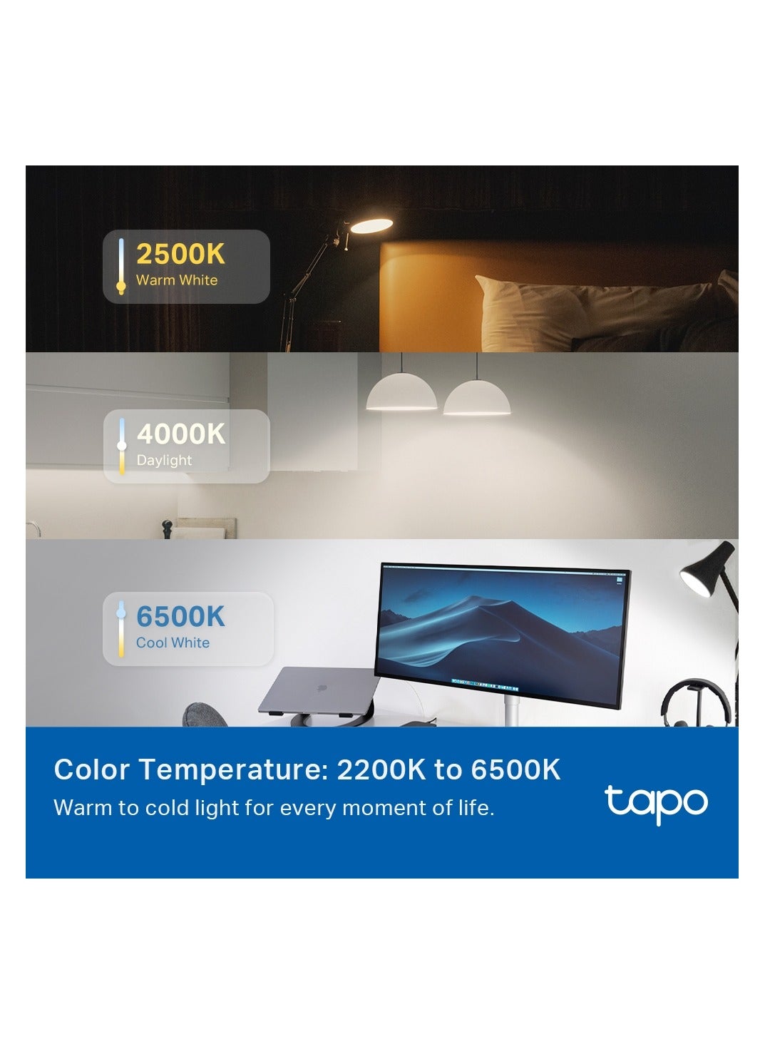 Tp-Link Tapo L535E Smart Wi-Fi Light Bulb Rgb 1055 Lumens