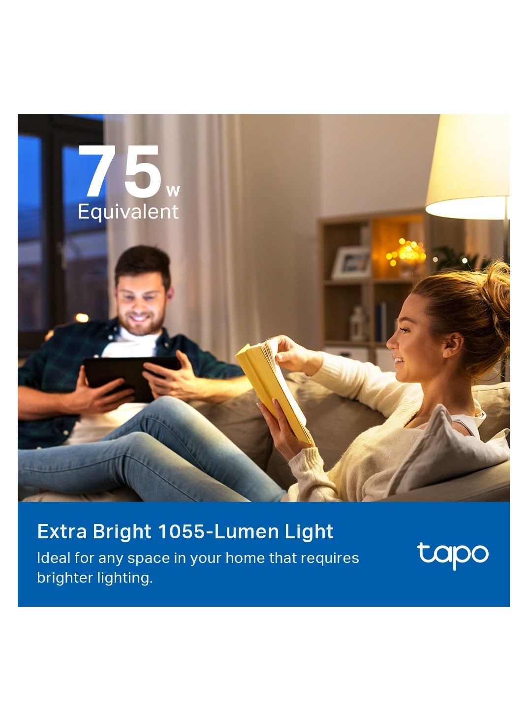 Tp-Link Tapo L535E Smart Wi-Fi Light Bulb Rgb 1055 Lumens