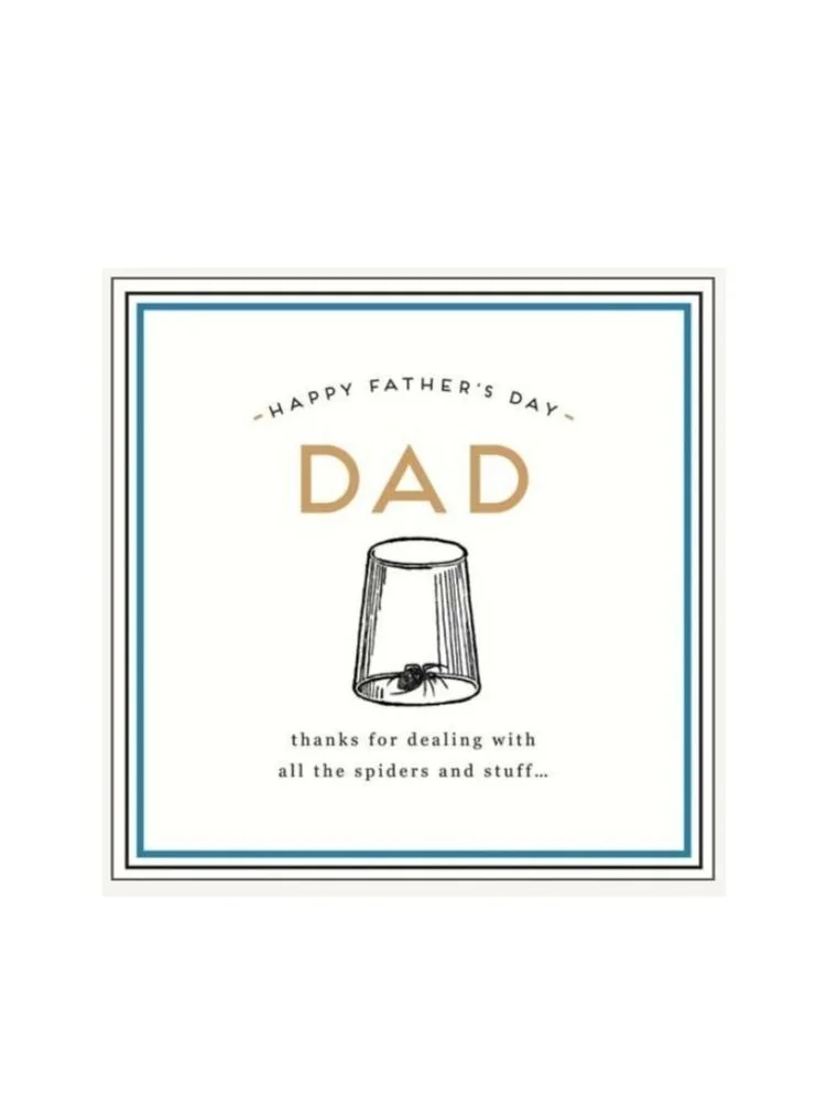 بيجمينت Dad dealing with all the spiders and stuff... Greeting Card