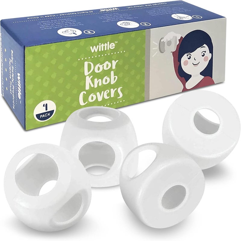 Wittle Baby Door Knob Covers - 4 Pack - Image 1