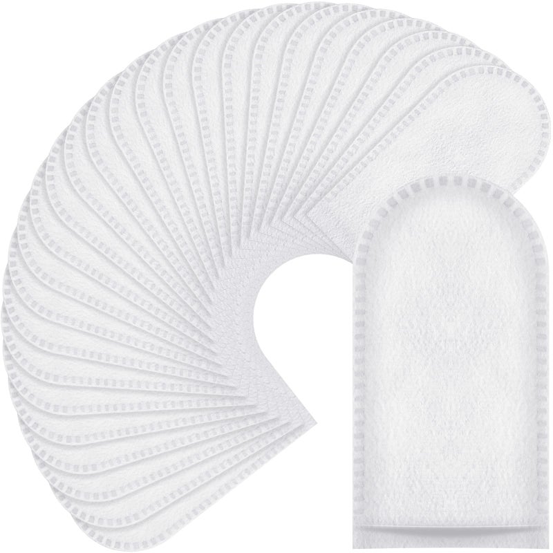 Treela 100 Pieces Finger Cots Disposable Finger Covers Newborn Baby Diaper Cream Fingernail Protectors Keeps Fingernail Clean for Home Travel - Image 1