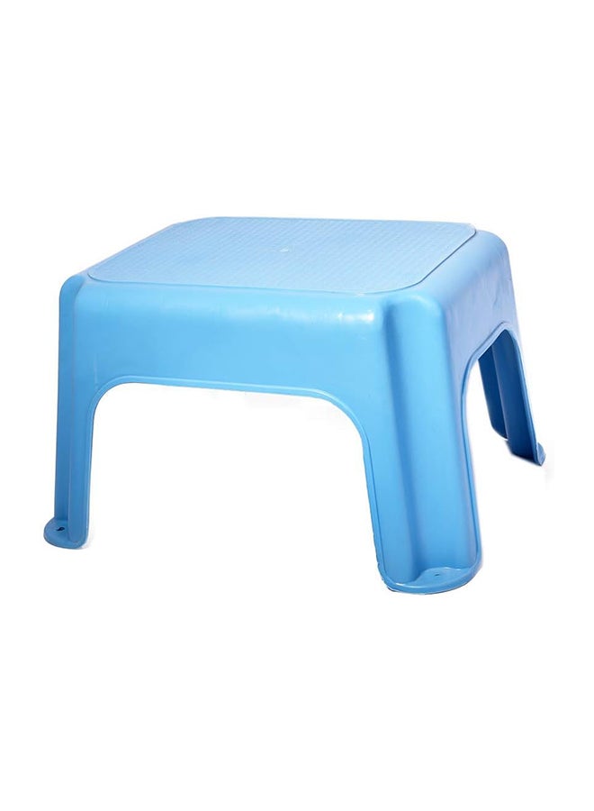Small Bathroom Stool Blue