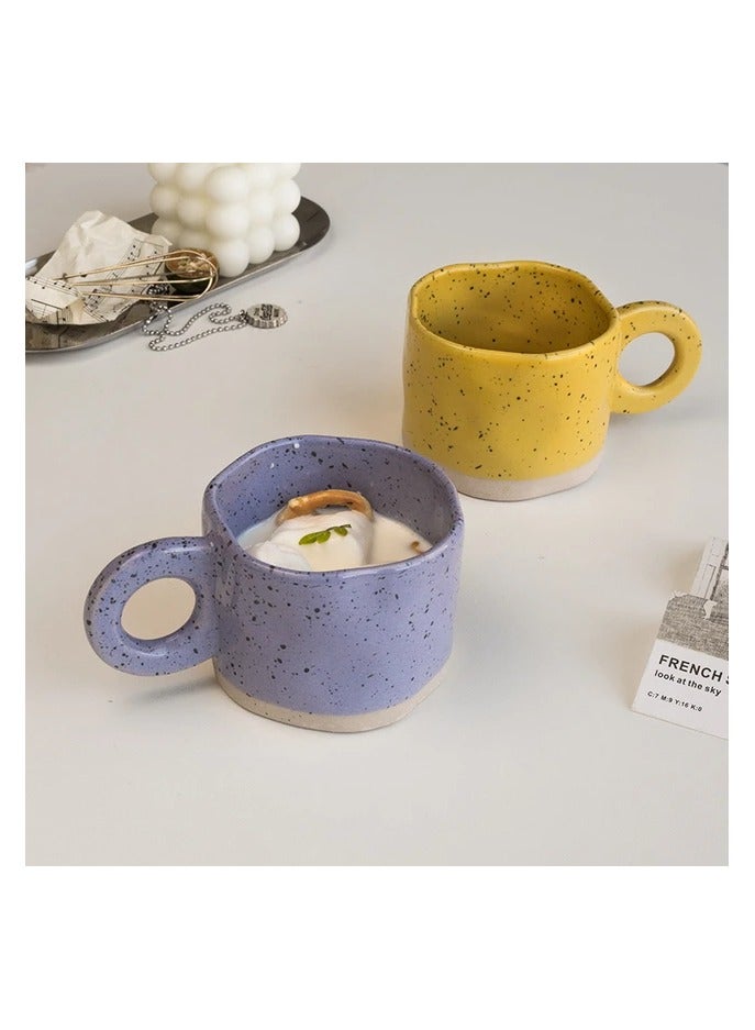 كافيه فنجان قهوة سيراميك هاندل كوب شاي كوب شرب كابتشينو لاتيه اسبر يسو كوب - Image 4