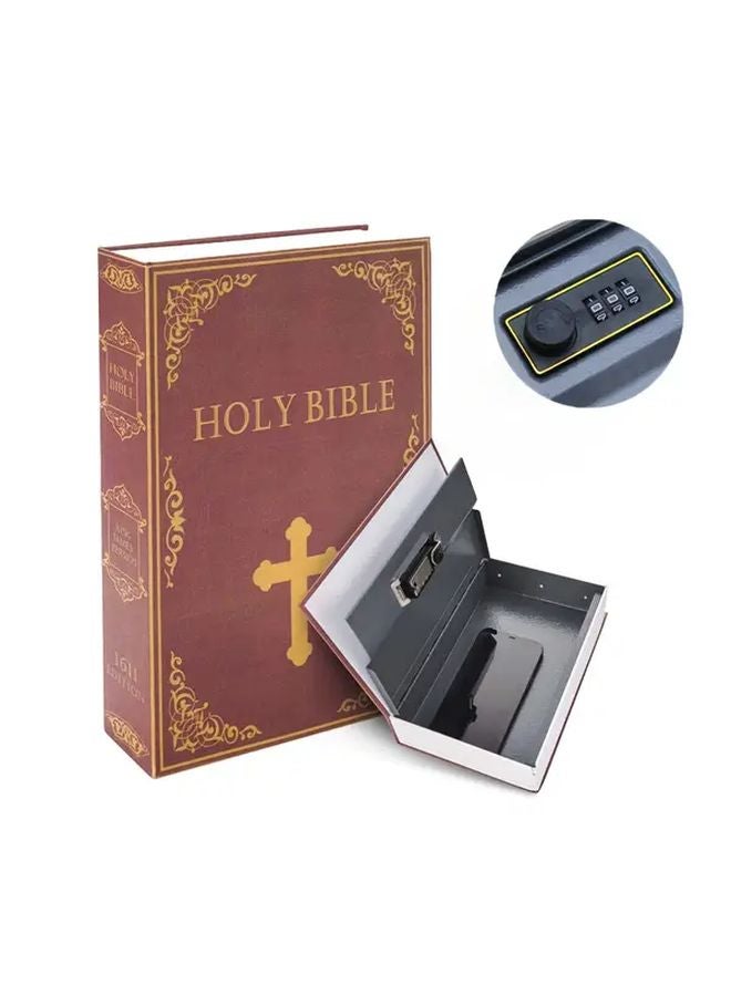 Portable Invisible Book Safe Code Adjustable Combination Lock For Jewelry Money Valuables - Image 2
