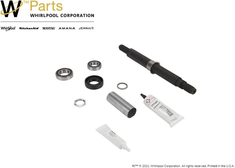 Whirlpool W10435302 OEM Top Load Washer Tub Seal and Bearing Kit - Image 2