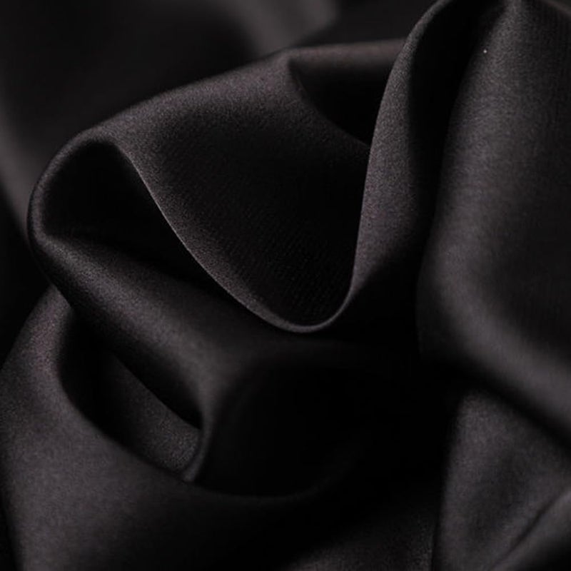 FONYVE Silk Head Scarf for Women Satin Neck Scarves Square Solid Hair Bandana Headband 27.5" - Image 2
