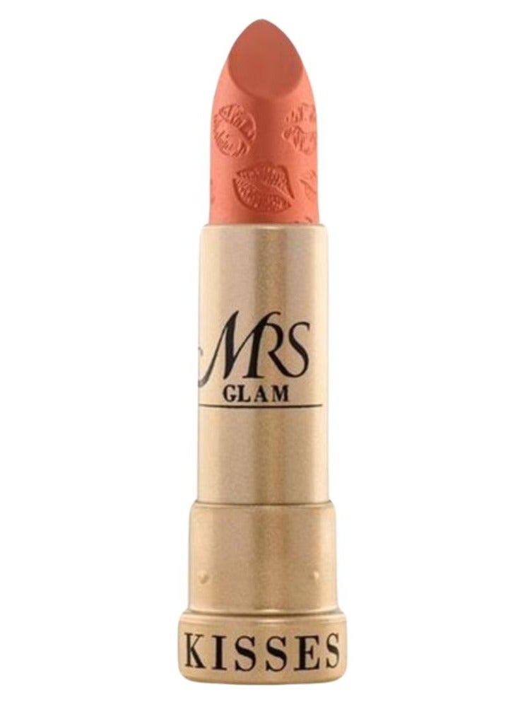 Bperfect Mrs Glam - Mrs Kisses Lipstick - Lip Glam for All Skin Tones Peachy Queen 30g - Image 1
