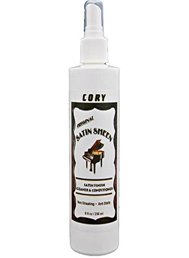 Cory Satin Sheen Piano Cleaner and Conditioner 8oz Bottle