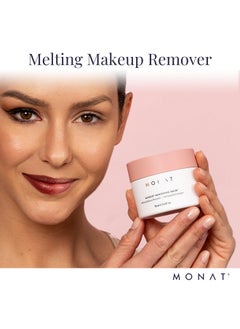 monat MONAT Makeup Vanishing Balm - Cleansing Balm Makeup Remover - Lightweight Face Cleanser Balm - Makeup cleansing Balm for Residue Free Soft and Smooth Skin - Safe to Use Balm for Delicate Skin  - Image 3