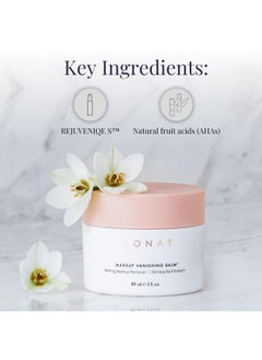 monat MONAT Makeup Vanishing Balm - Cleansing Balm Makeup Remover - Lightweight Face Cleanser Balm - Makeup cleansing Balm for Residue Free Soft and Smooth Skin - Safe to Use Balm for Delicate Skin  - Image 4