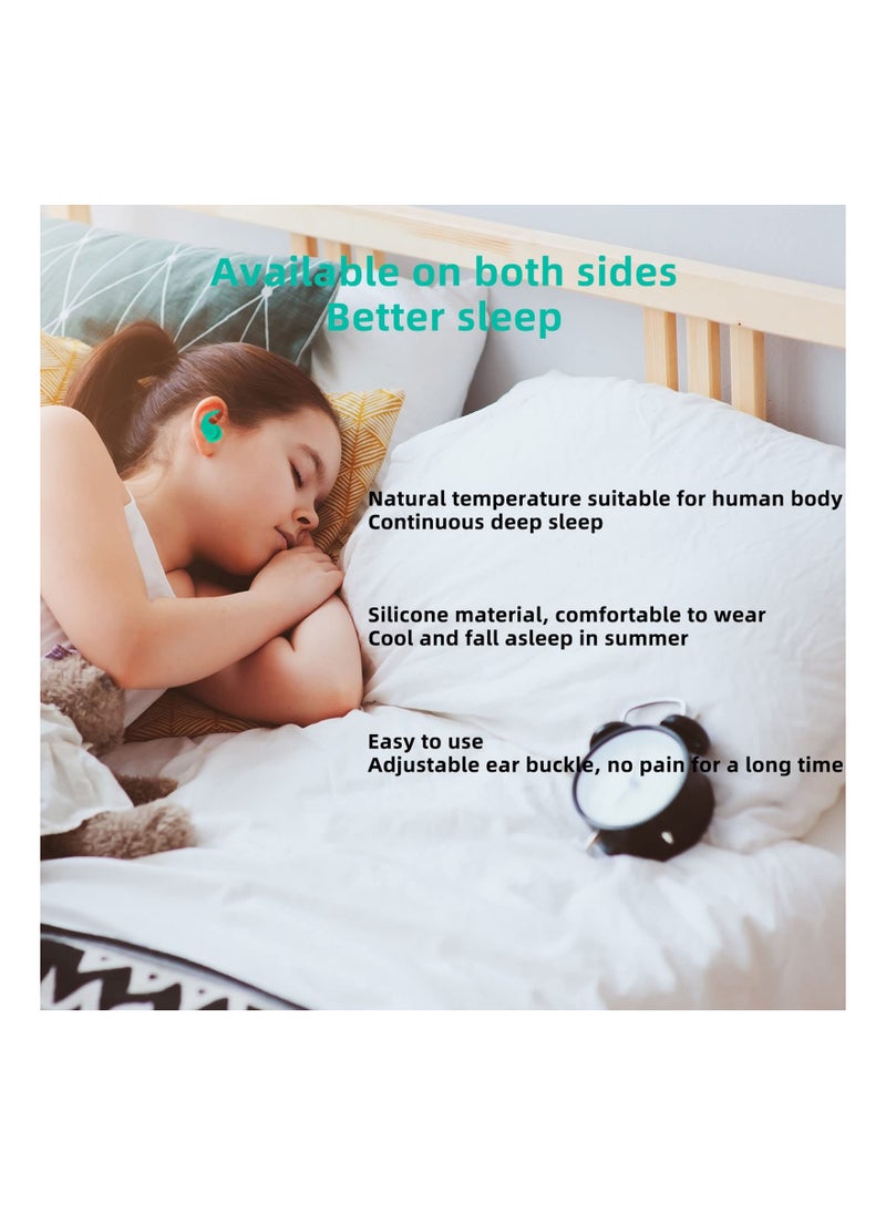 Generic - Noise Cancelling Ear Plugs for Sleeping - 3 Pairs with 41dB NRR, Anti-Shedding Design for Sleep, Noise Sensitivity, and Travel Comfort. - Image 1