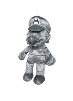 Little Buddy 1726 Super Mario All Star Collection Metal Mario Plush 9"  - Image 1