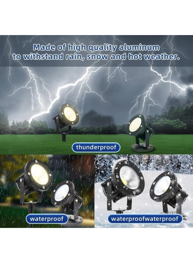 LED GARDEN SPIKE LIGHT 9W WARMWHITE - Image 3