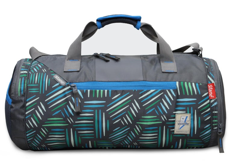 Sfane Gym Bags for Men with Separate Shoe Compartment Sports Gym Bag for Women Duffle Bags for Gym, Duffel Bags Sports Bag - Grey - Image 1