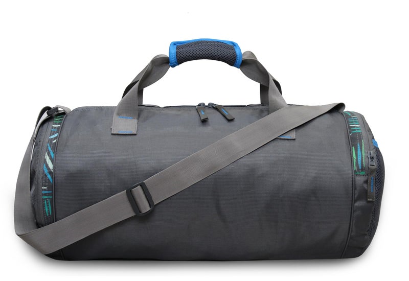 Sfane Gym Bags for Men with Separate Shoe Compartment Sports Gym Bag for Women Duffle Bags for Gym, Duffel Bags Sports Bag - Grey - Image 4