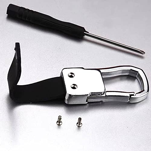 Greenworld Metal Scratch Proof Fob Key Heavy Duty Keychain Compatible With New Mahin-Dra Scorpio/Bolero/Xuv700/Xuv300 With New Mahin-Dra Logo (Black) - Image 2
