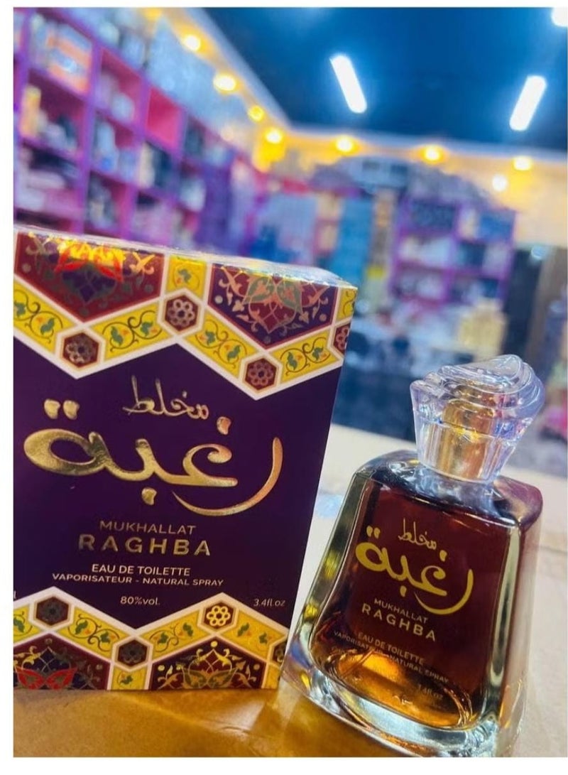 RAGHBA Mukhallat Raghba perfume 100 ml