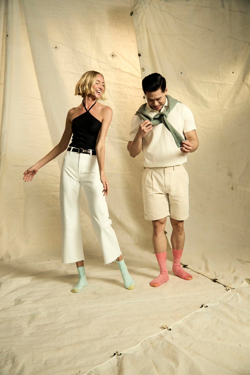 GOLDTOE Men's Cambridge Crew Socks, 6-Pairs, Royal Assorted, Shoe Size: 6-12.5 - Image 5