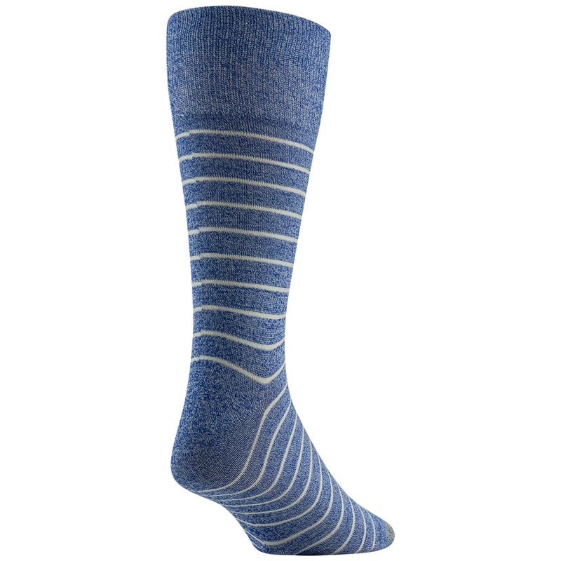 GOLDTOE Men's Cambridge Crew Socks, 6-Pairs, Royal Assorted, Shoe Size: 6-12.5 - Image 4