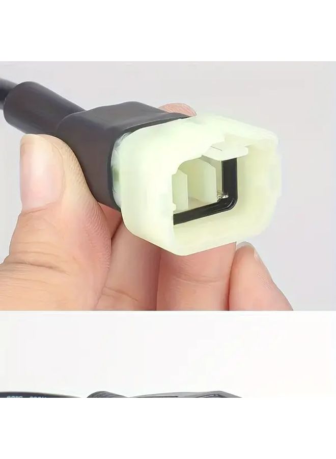 Black 6 Pin To 16 Pin OBD2 Diagnostic Adapter Cable For Motorcycle ECU - Image 5