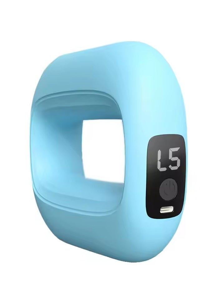 DubaiGallery Cross-border mini fascia gun waist abdomen fat burning weight loss fascia ring portable massage fitness device home small  - Image 1