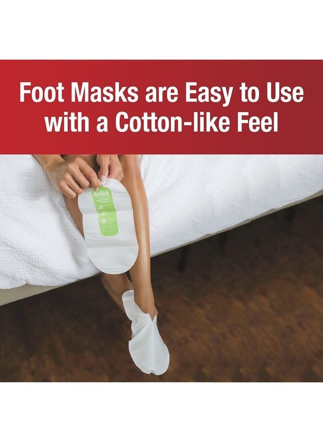 Kerasal Intensive Repair Foot Mask Foot Mask for Cracked Heels and Dry Feet, Single ( Pair), 1 Count  - Image 5