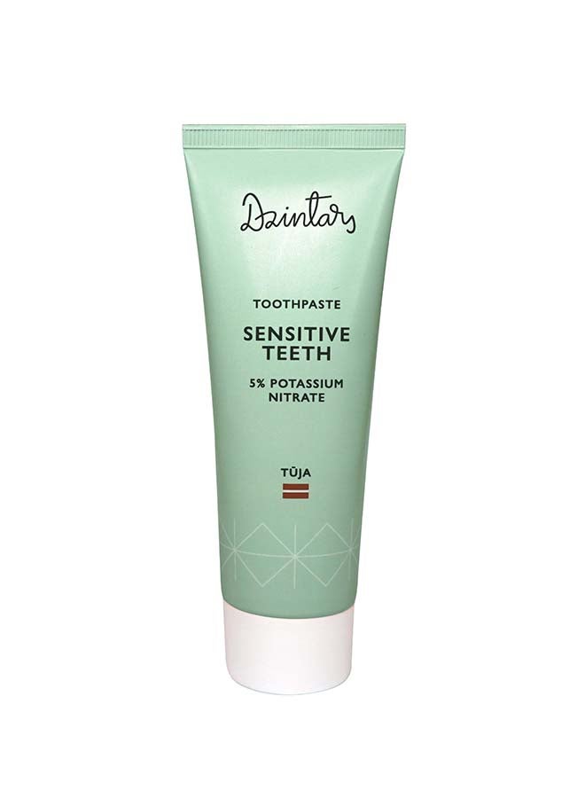 Dzintars Sensitive Teeth Toothpaste Tūja 75ml - Image 1