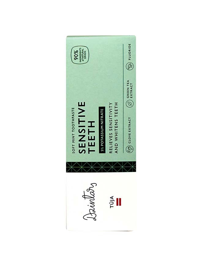 Dzintars Sensitive Teeth Toothpaste Tūja 75ml - Image 3