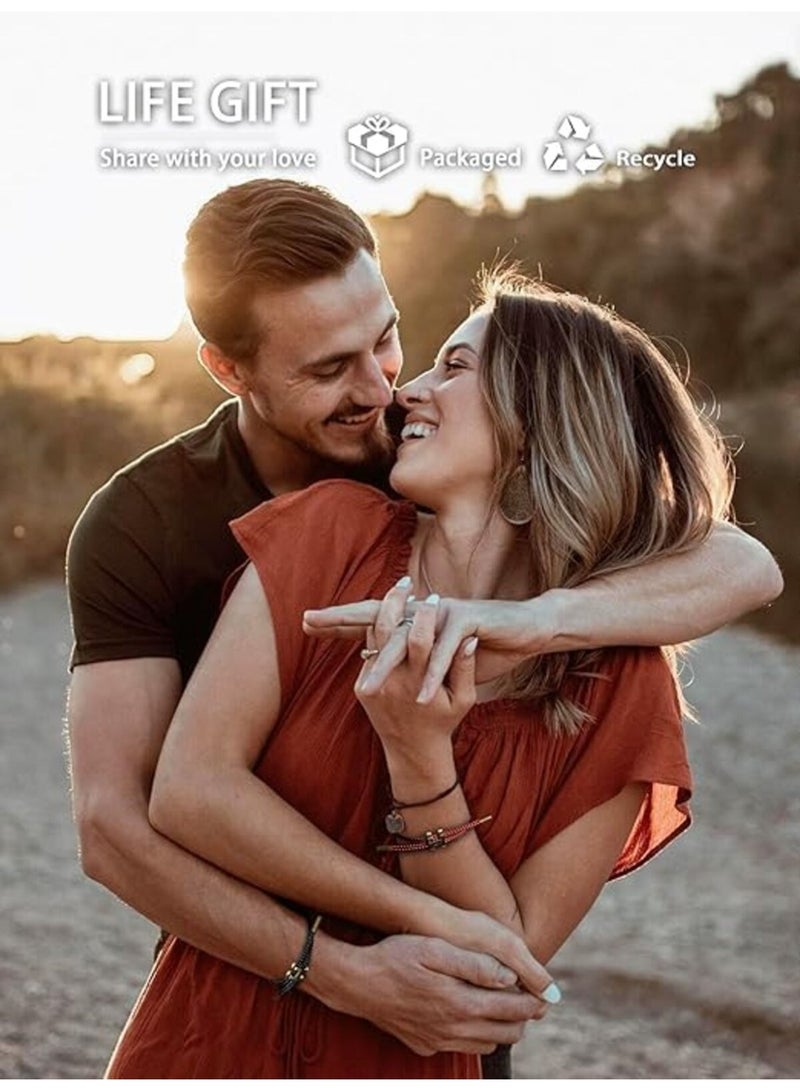 أساور للنساء أنه سوار قابل للتعديل على شكل حرف H مطلي بالذهب عيار 18 قيراطًا بتصميم مشبك من الفولاذ المقاوم للصدأ، حبل سلكي من الفولاذ التيتانيوم أنها هدية مجوهرات للنساء - Image 5