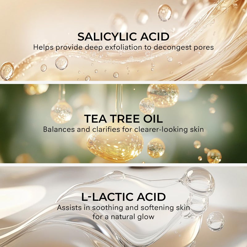 COSMEDIX Purity Balance Exfoliating Prep Face Toner - Hydrating Facial Toner for Acne-Prone Skin, Fine Lines & Wrinkles - Deep Cleansing Skin Care for Brighter & Fresh-Looking Skin, Gluten Free - Image 3