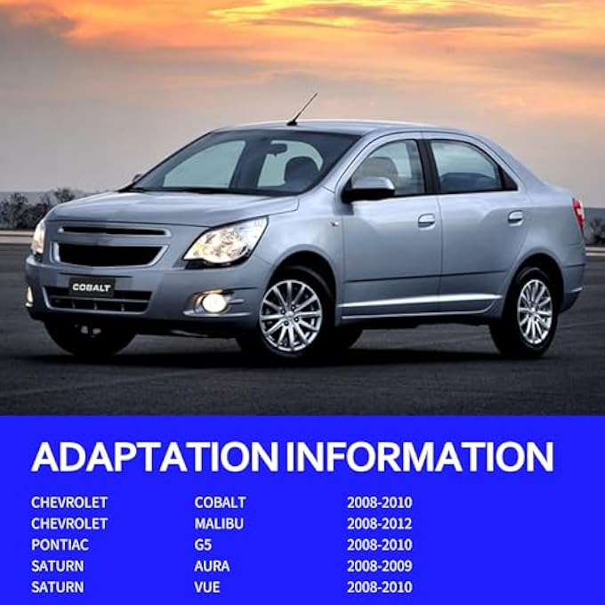 OXCANO 11265N Alternator Compatible with Chevrolet Cobalt 2008-2010, Malibu 2008-2012, Pontiac G5 2008-2010, Saturn Aura 2008-2009, Vue 2008 2009 2010 Replacemenr for 15828450 22762984 AVA0078 - Image 2