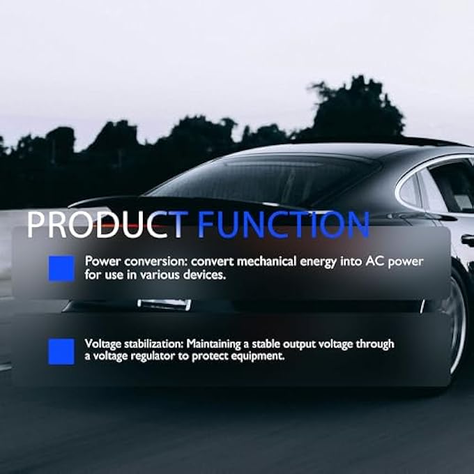 OXCANO 11265N Alternator Compatible with Chevrolet Cobalt 2008-2010, Malibu 2008-2012, Pontiac G5 2008-2010, Saturn Aura 2008-2009, Vue 2008 2009 2010 Replacemenr for 15828450 22762984 AVA0078 - Image 5