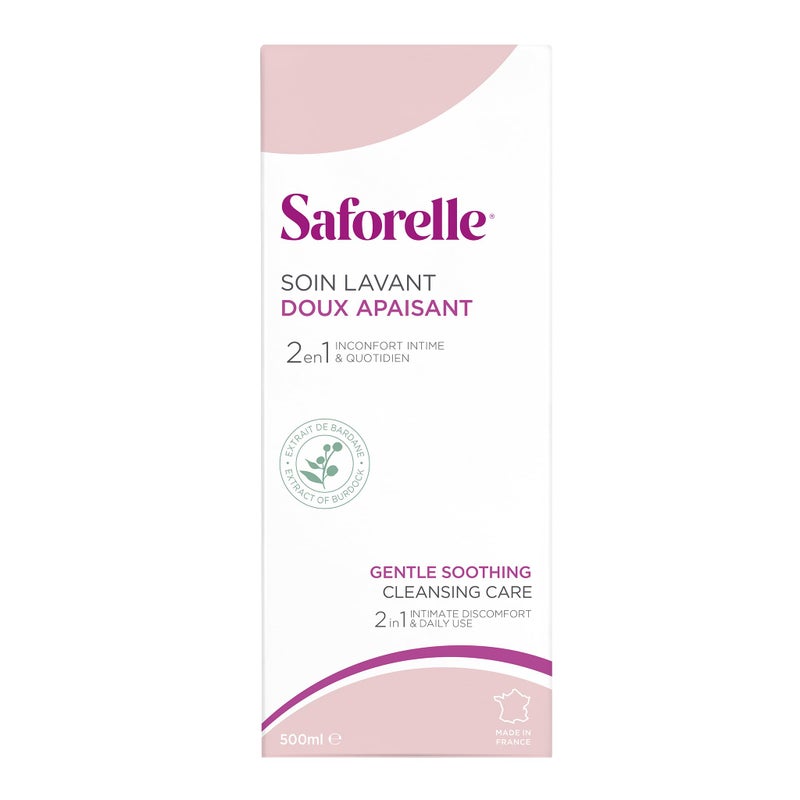 Saforelle Gentle Cleansing Care 500Ml - Image 3