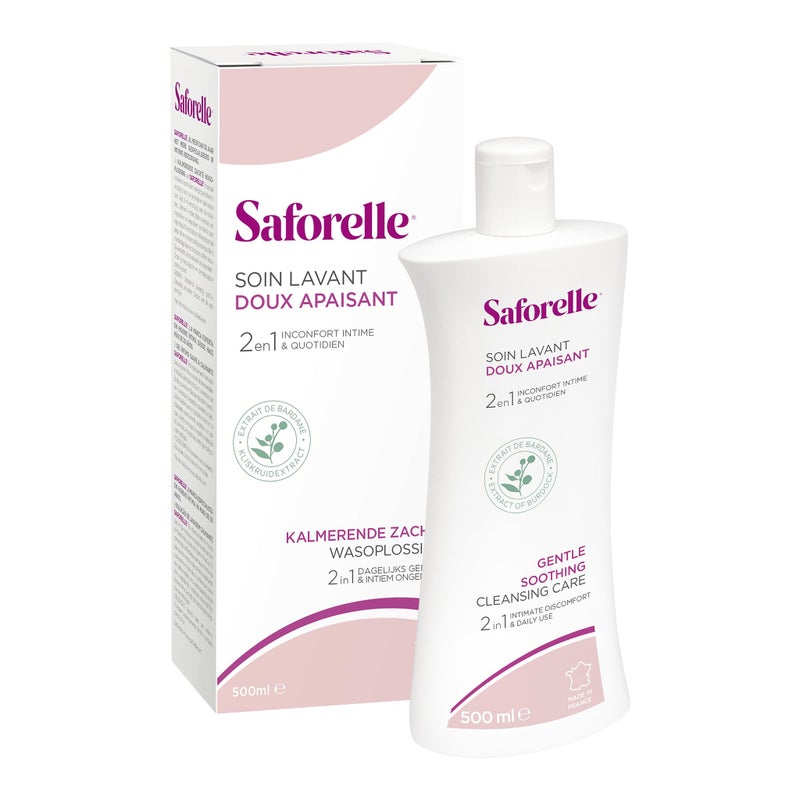 Saforelle Gentle Cleansing Care 500Ml - Image 2