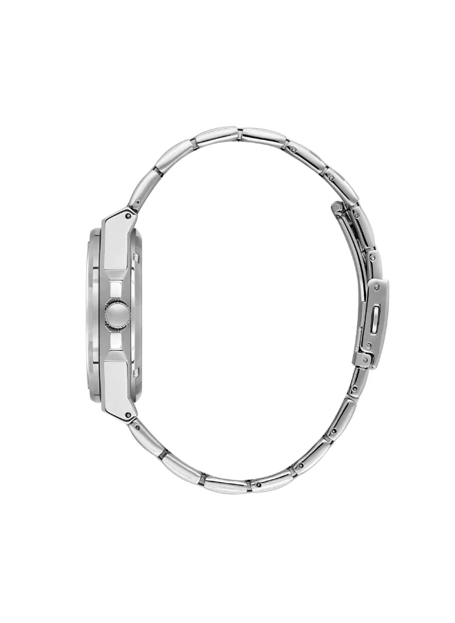 Lee Cooper Men's Watch, Automatic  Display and Metal Strap - LC08051.370, Silver