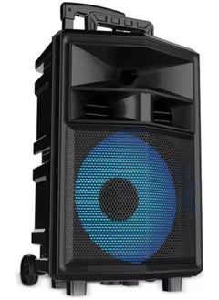 Megarya MegArya SING-E ZQS12130 Outdoor Super Big Power RGB Led Light Music Bass BT Wireless Party Speaker with MIC  - Image 4
