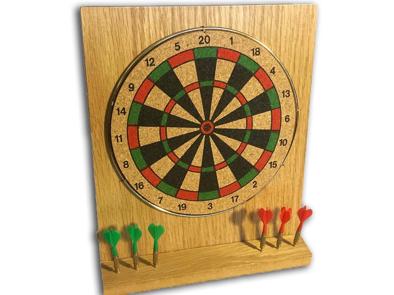 6" Executive Desktop Dart Set