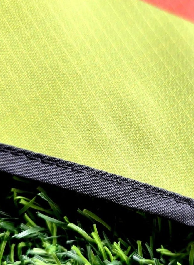 طائرة ورقية للأطفال والبالغين، سهلة الطيران للغاية، أفضل الطائرات الورقية للمبتدئين، طائرة دلتا كبيرة للشاطئ للألعاب والأنشطة الخارجية 1.6م برتقالي - Image 4