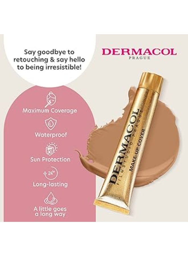 Dermacol Makeup Cover Foundation SPF30 223 30g - Image 3