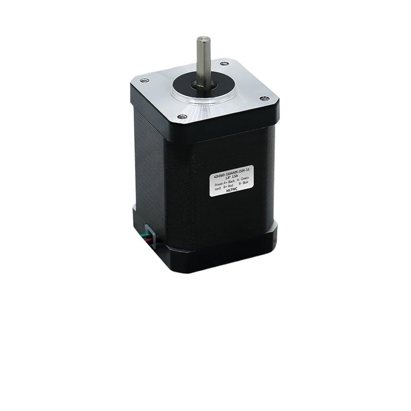 محرك خطوي 42HS60mm 0.7N.m 100ozin محور واحد عمود 5mm تيار 1.5A - Image 3