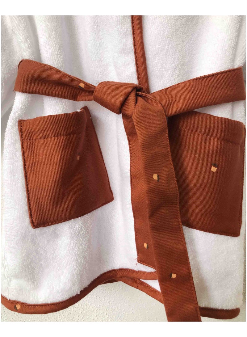 Gloop! Bath Robe Acorn 12-24 months - Image 3